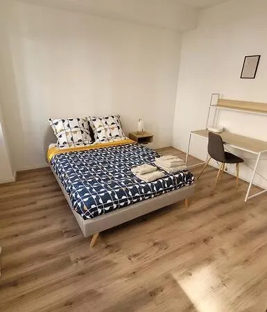 Apartmán Bel Appart' 3 3 Sdb Au Centre-ville St Etienne